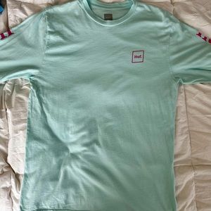 HUF LONG SLEEVE TEE T SHIRT SWEATSHIRT SIZE M LIKE NEW TEAL